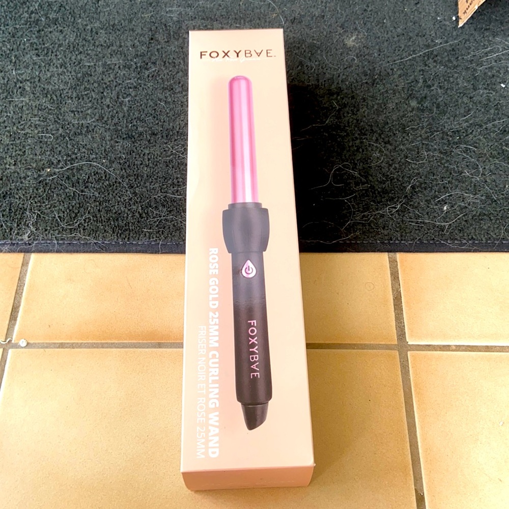 Foxybae Rose Gold Curling Wand